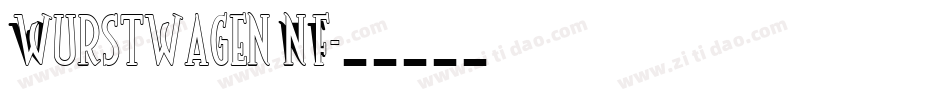 Wurstwagen NF字体转换